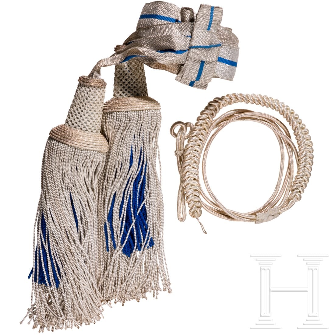 A Bavarian parade sash and aiguillette (1 of 2)