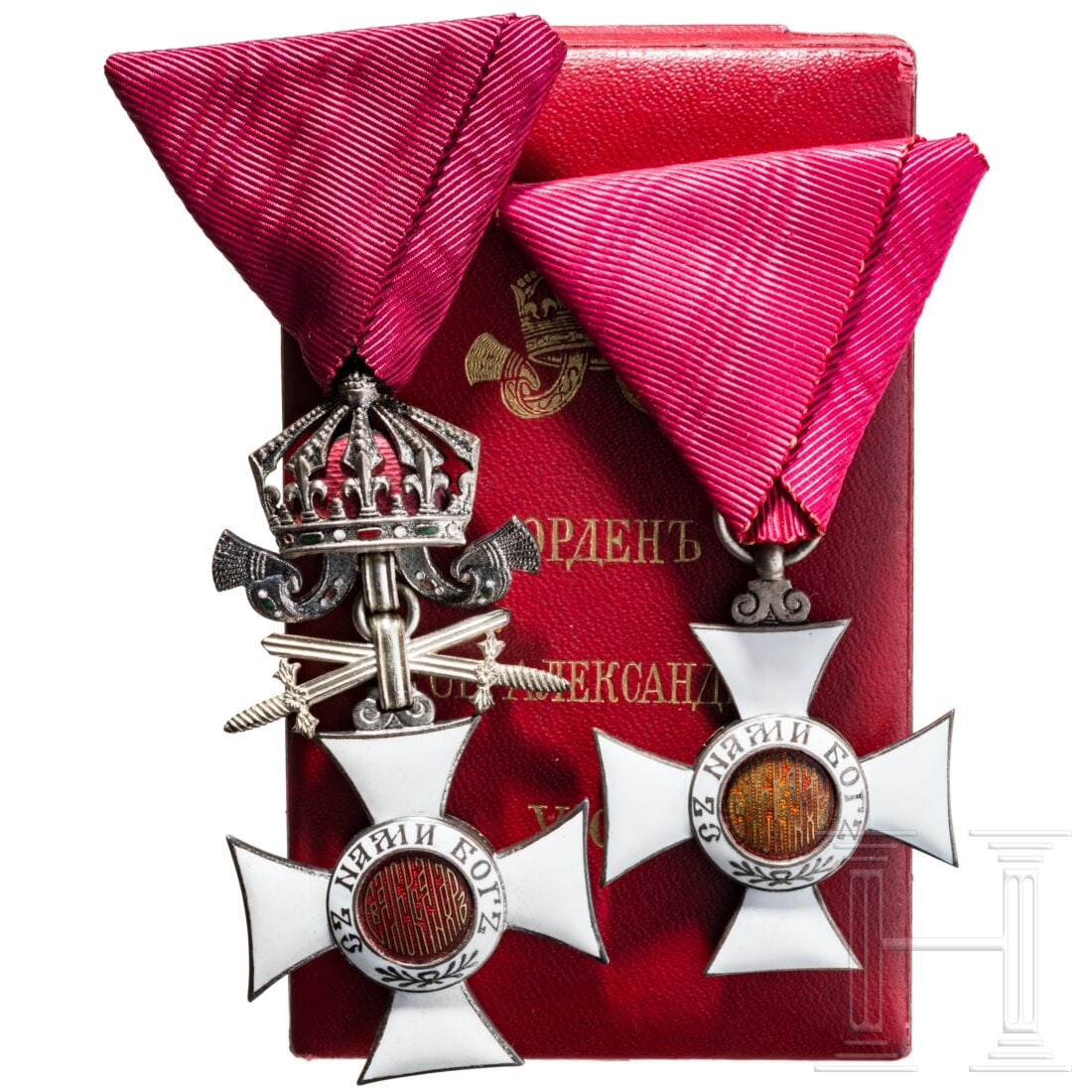 St. Alexander Order - two 5th class Crosses (1 of 2)