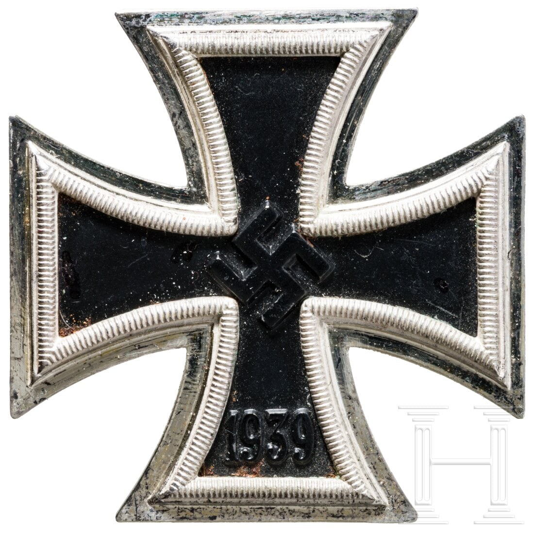 An Iron Cross 1939, 1. Class, by Schickle in Pforzheim (1 of 3)