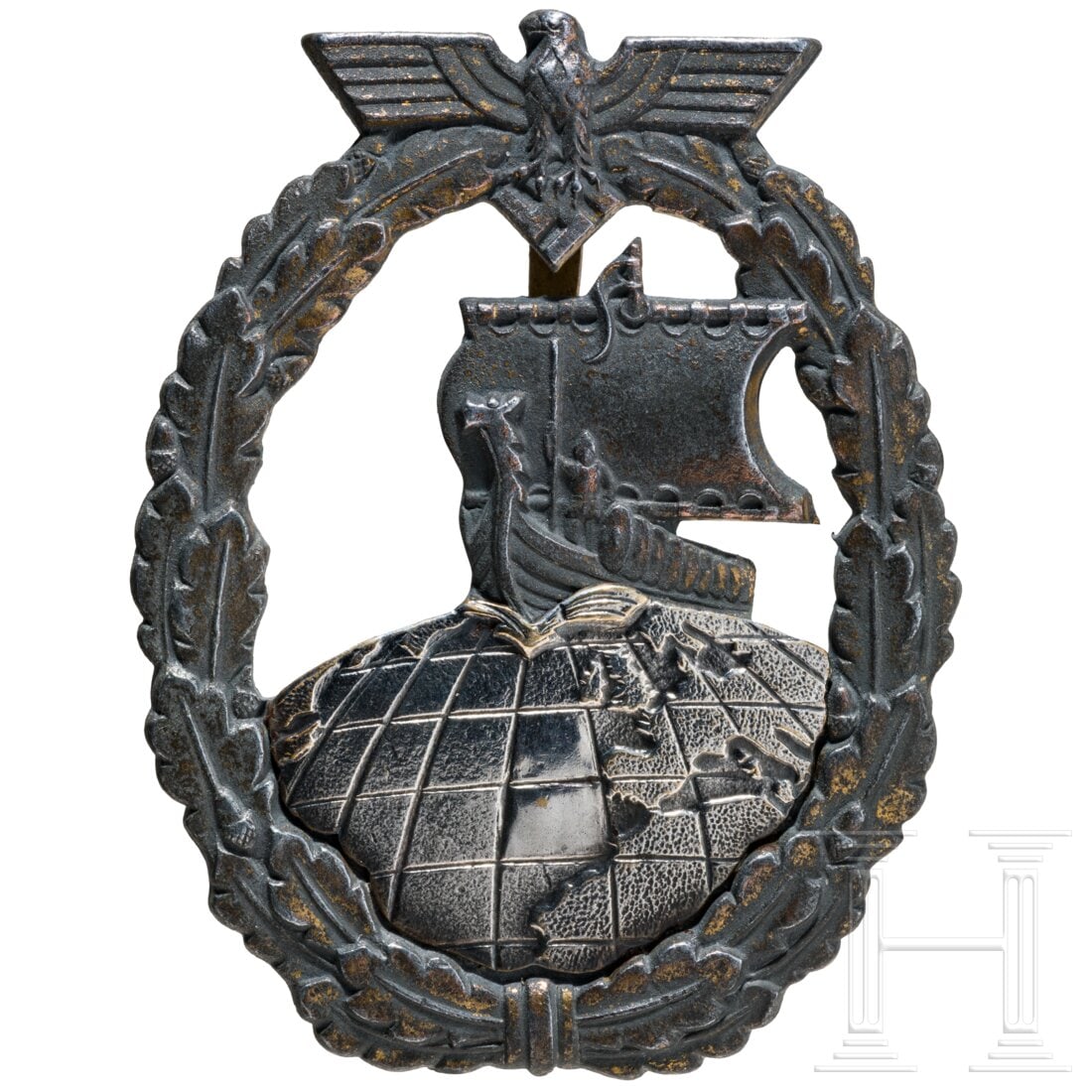 An Auxiliary Cruiser War Badge (1 of 2)