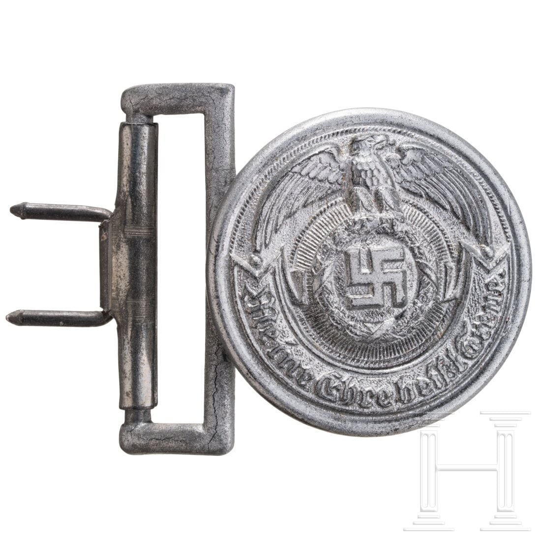 Hauptsturmführer Walter Frank - A belt buckle for officers (1 of 2)