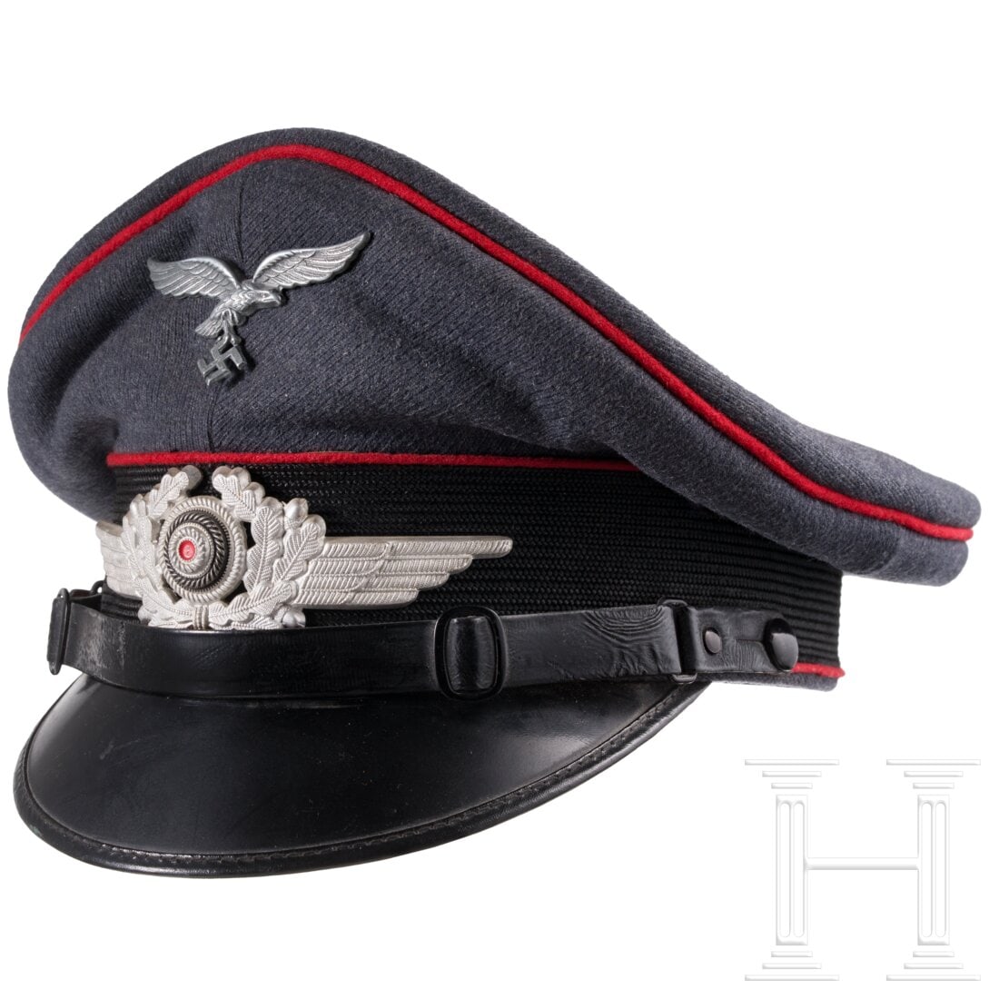 A visor cap for EM/NCOs of the Anti Aircraft Artillery (1 of 4)