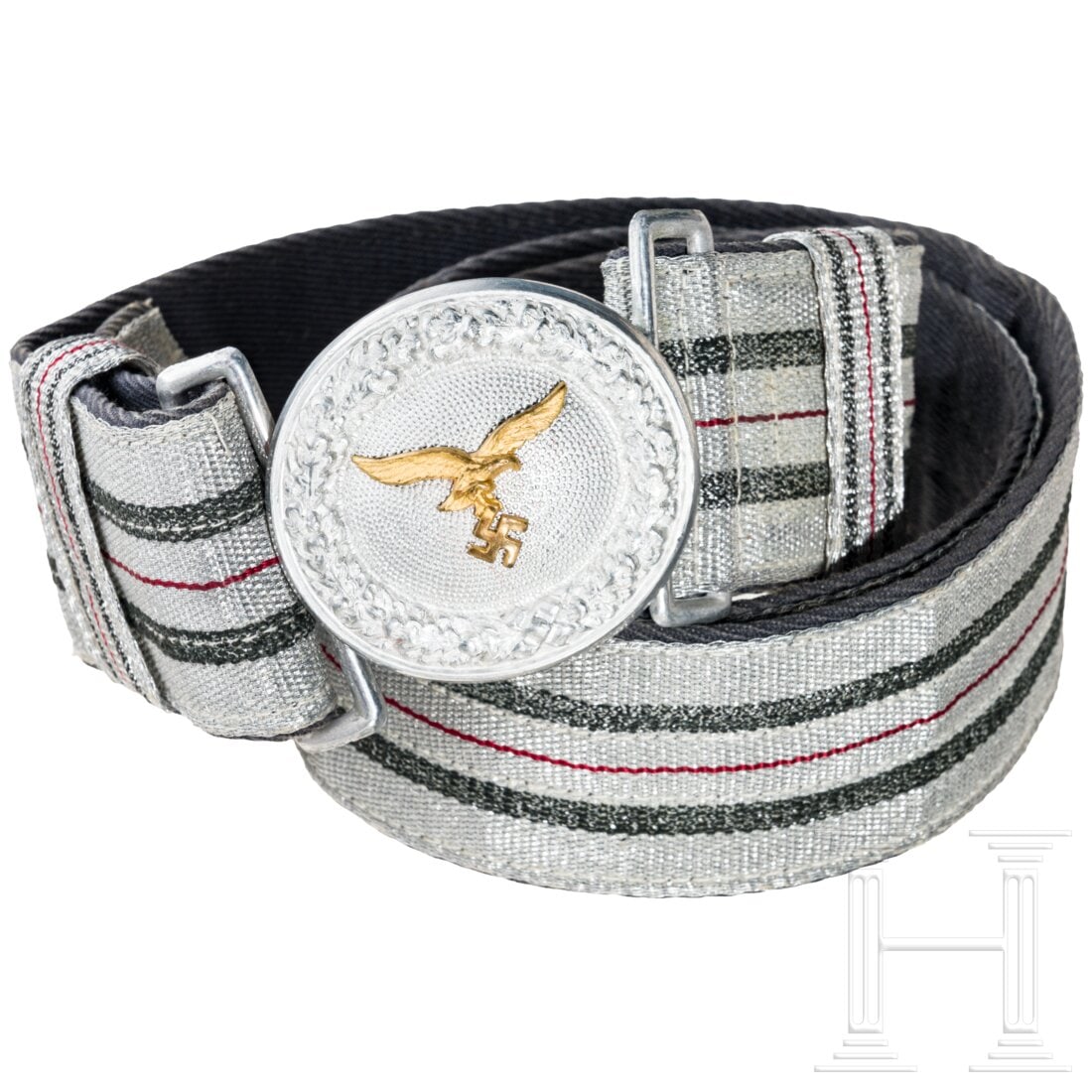 A Luftwaffe officer's dress belt and buckle (1 of 3)