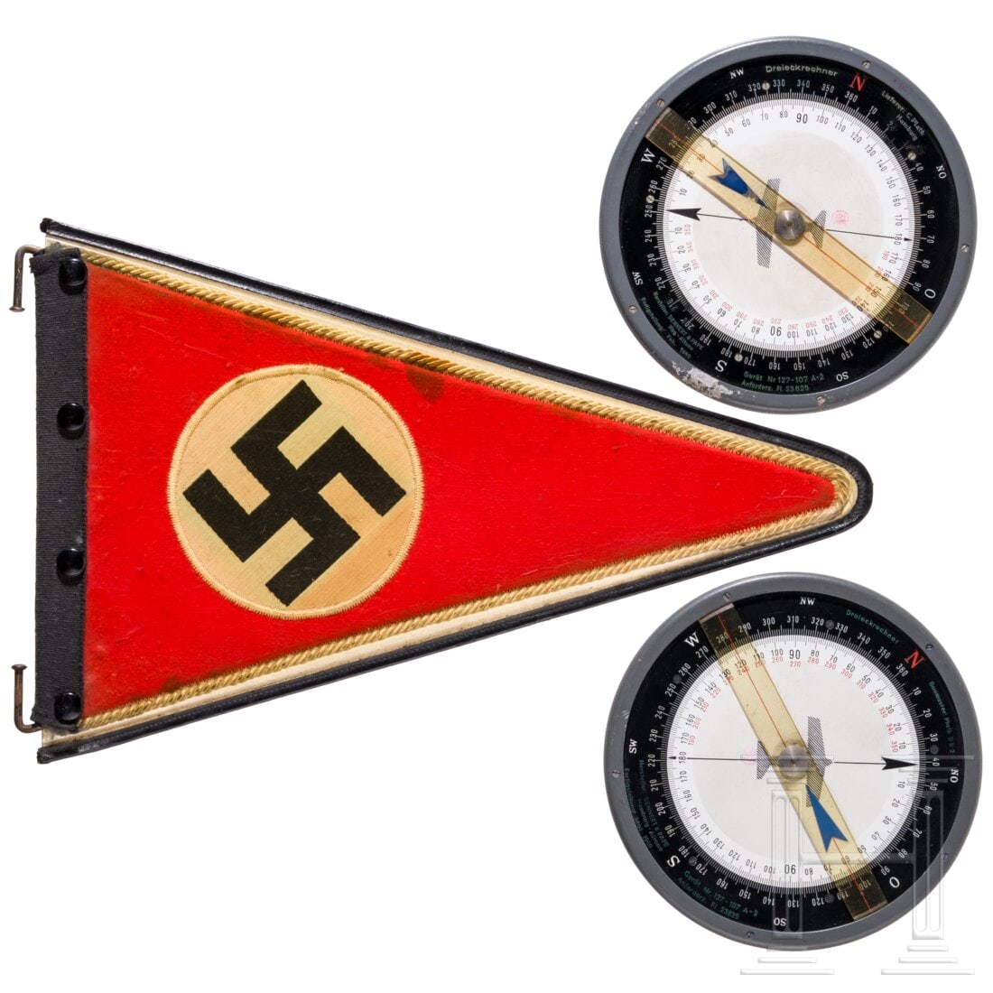 Two Luftwaffe triangle calculators (1 of 2)