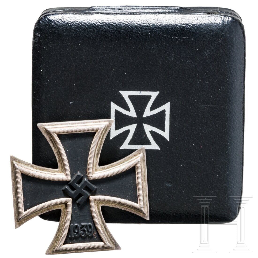 Leutnant Walter Horeis - his cased Iron Cross 1st class 1939 (1 of 3)