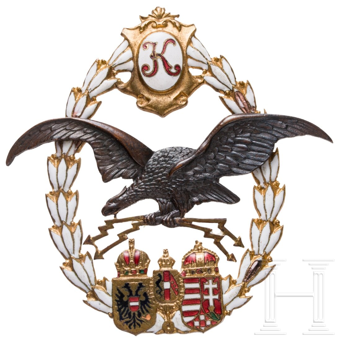 General der Flieger Hellmuth Felmy - an Austrian Imperial and Royal Aviation Badge, 1917 (1 of 2)
