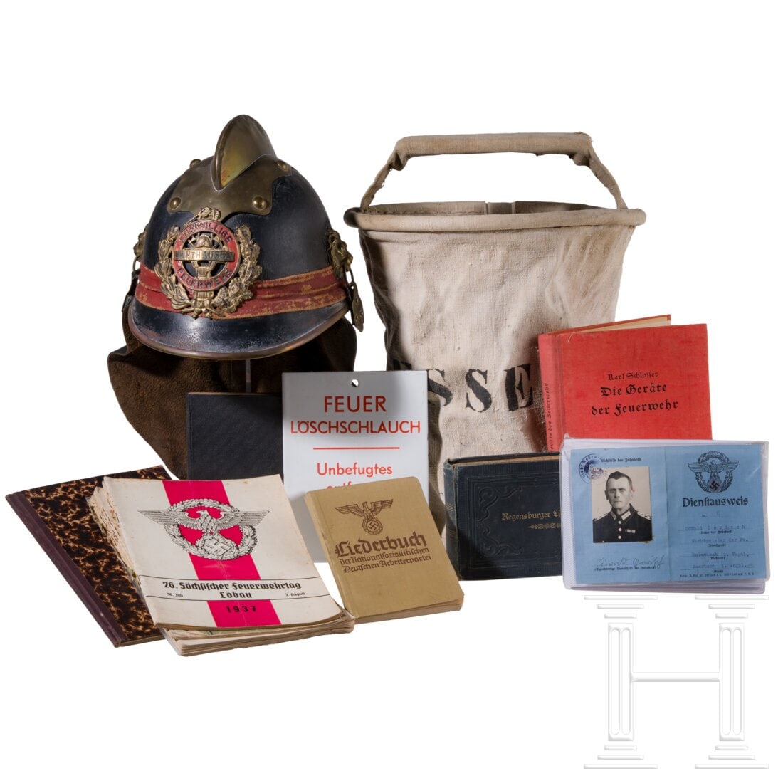 A small group of fire fighter items (1 of 5)