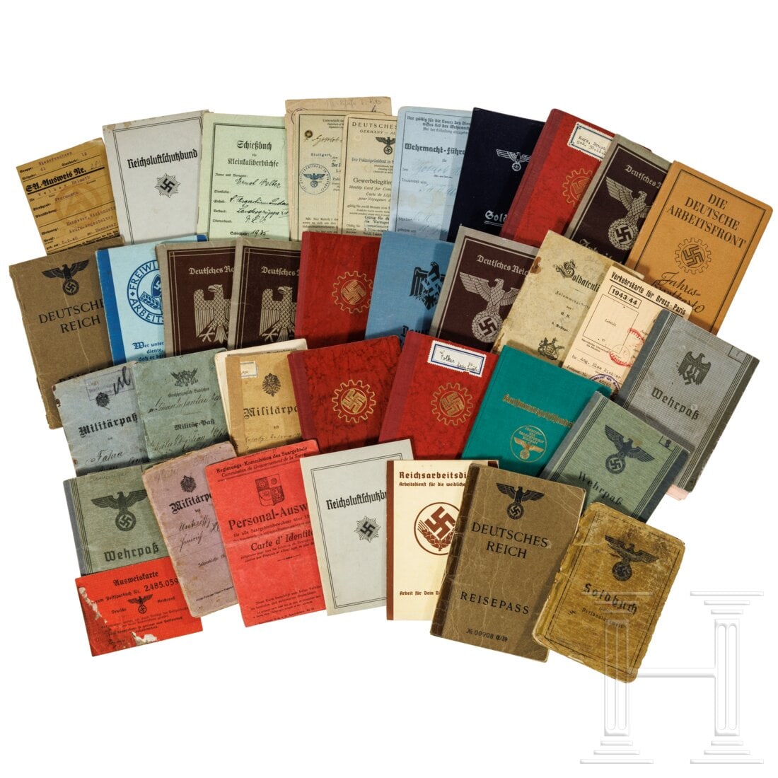 Ca 40 identification cards - 2