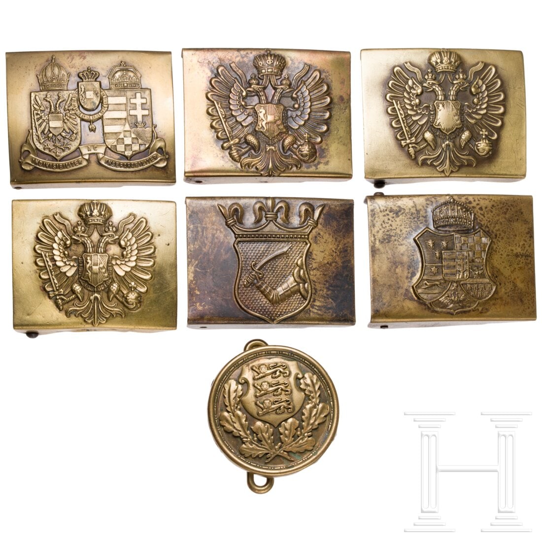 A small group of Austrian and Eastern European belt buckles (1 of 2)