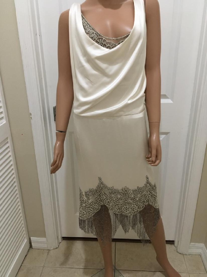 Alexander McQueen Off White Cocktail Dress-New (1 of 2)