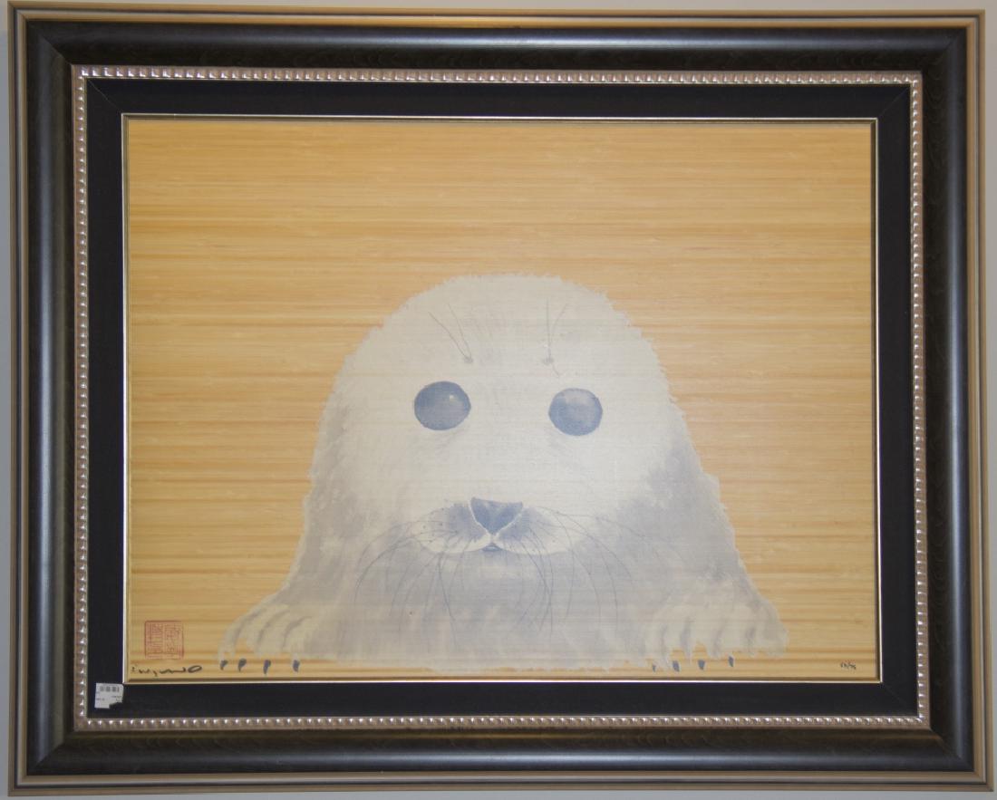 Robert Wyland Baby Harp Seal Print (1 of 1)