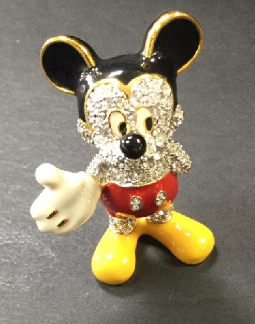 Disney Mickey Mouse Jeweled Figurine by Arribas (1 of 3)