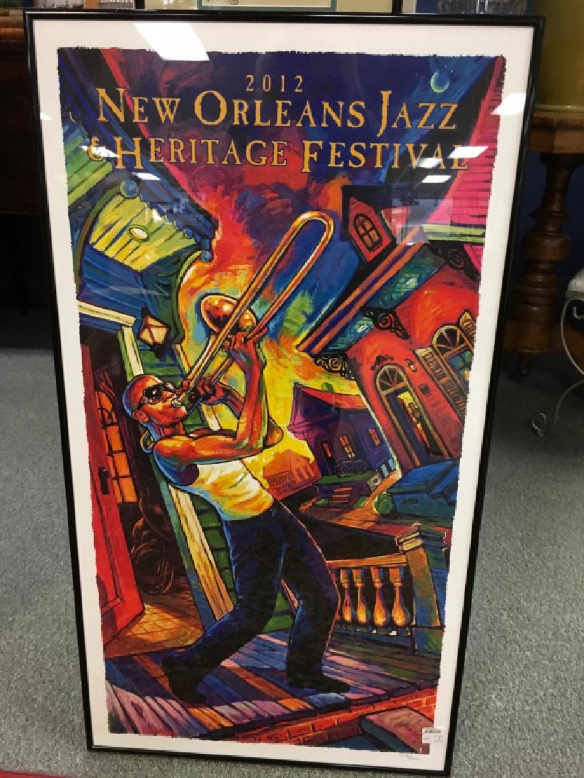 2012 New Orleans Jazz & Heritage Festival Poster (1 of 1)