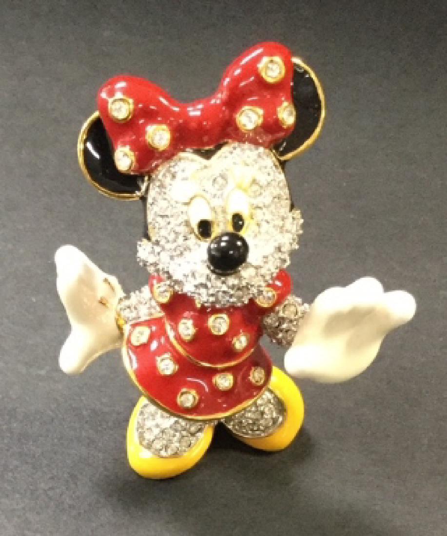 Disney Minnie Mouse Jeweled Figurine by Arribas (1 of 3)