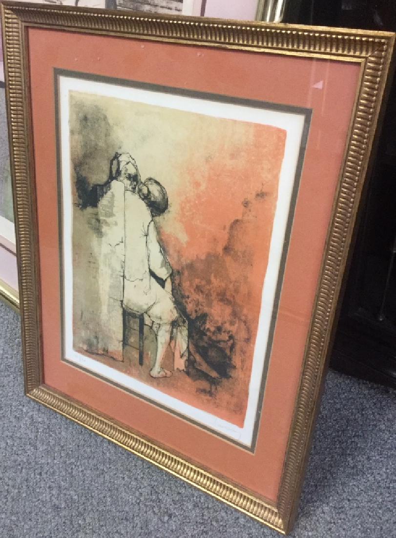 Jean Jansem ( 1920 2013) Lithograph On Paper Depicting A Ballerina