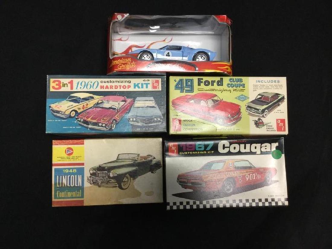 Lot of Five Model Cars IC (1 of 1)