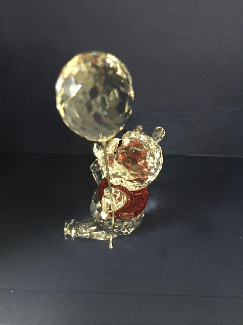 Swarovski Disney Winnie the Pooh w/ Balloon: Swarovski Crystal Winnie The Pooh Disney- Rare & Retired.This is a very cute crystal Winnie The Pooh with Balloon figurine made by Swarovski.