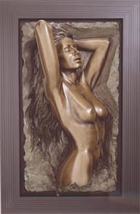 Bill Mack Bronze Sculpture "Splendor": Bill Mack (American, b. 1944) contemporary American sculptor and painter born in Minneapolis, Minnesota.Splendor is a limited edition bonded bronze masterpiece hand-signed by the artist and numbered 6