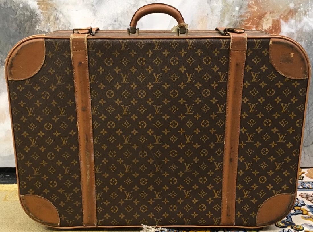 Vintage Louis Vuitton Monogram Leather Suitcase (1 of 16)