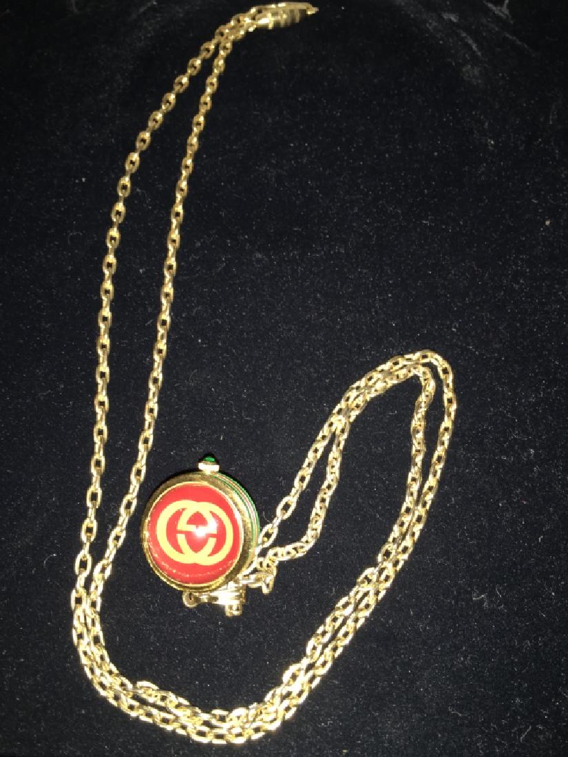 Rare Gucci Holt Renfrew Sphere Watch Necklace (1 of 5)