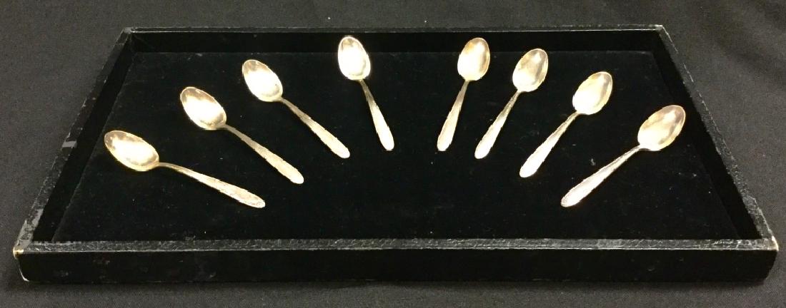 Towle "Madeira" 8 Sterling Silver Teaspoons Set 3 (1 of 7)