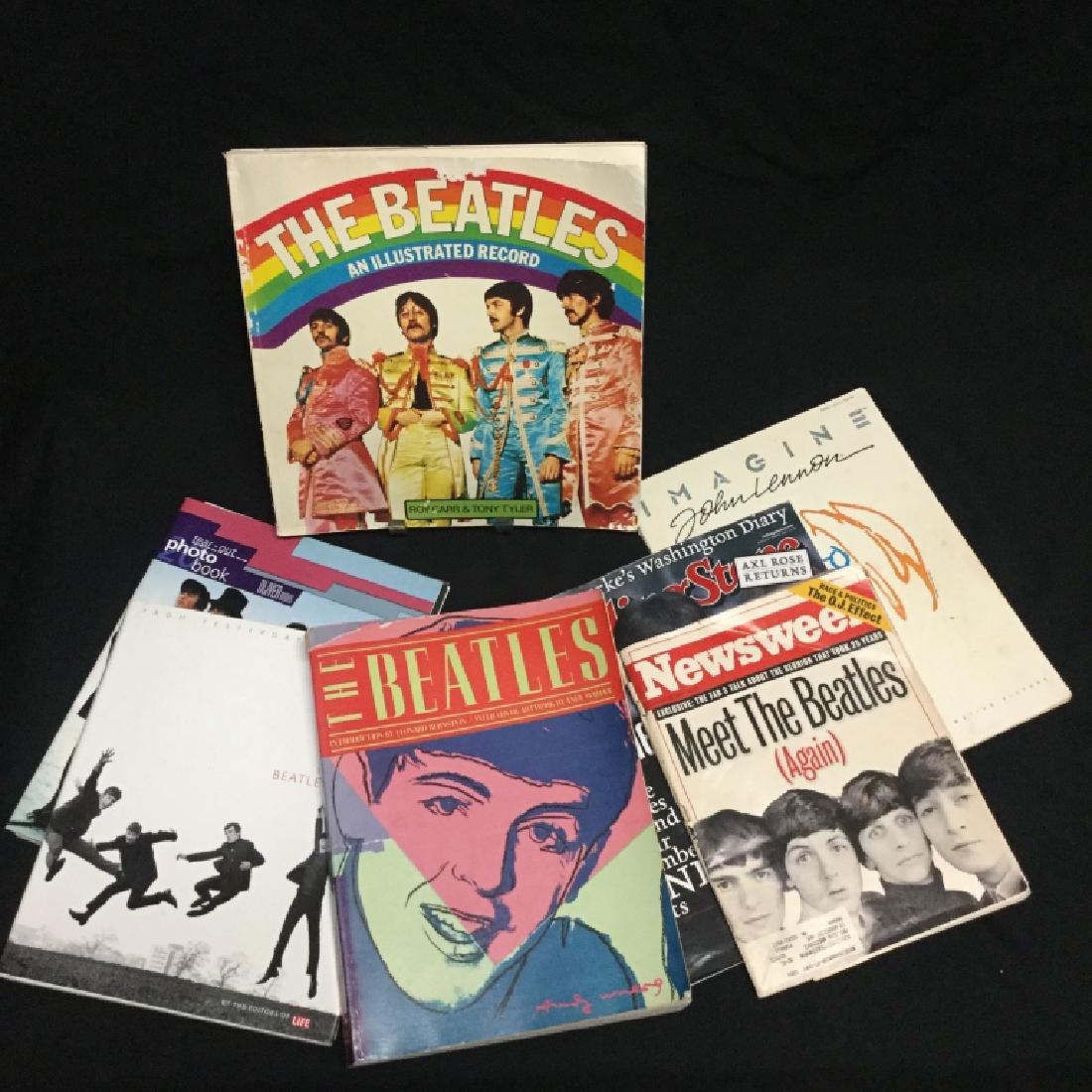 Lot of 7 Beatles Collectors Memobilia Books. (1 of 13)