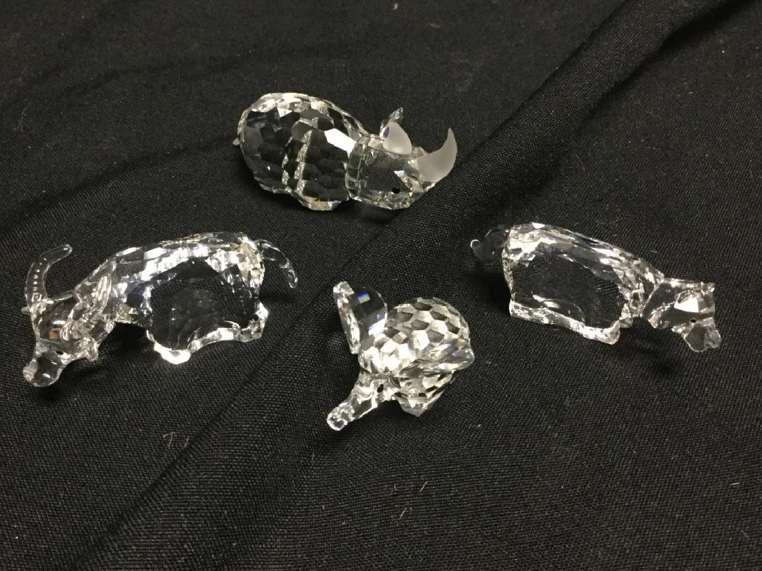 Lot of  Four Swarovski Crystal (1 of 5)
