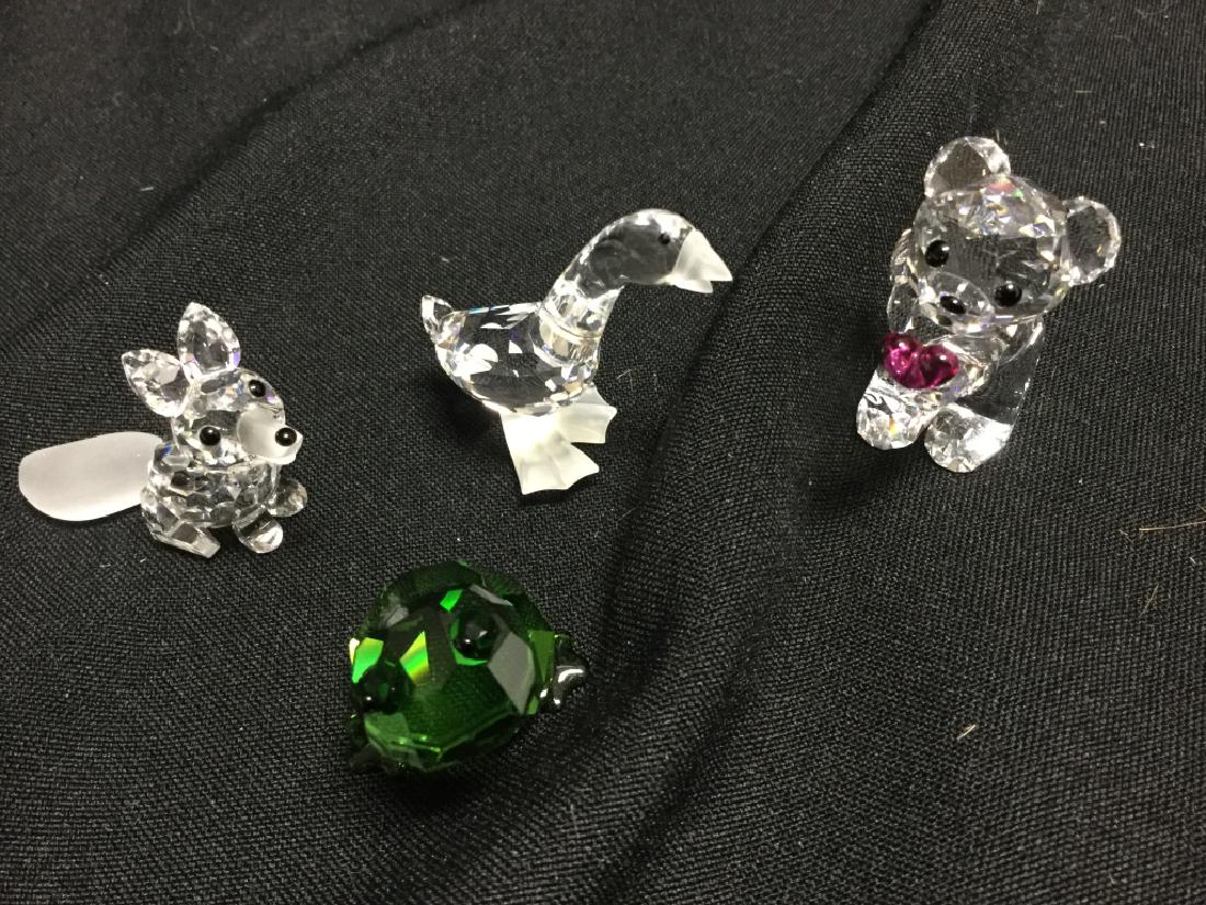 Lot of  Four Swarovski Crystals (1 of 5)