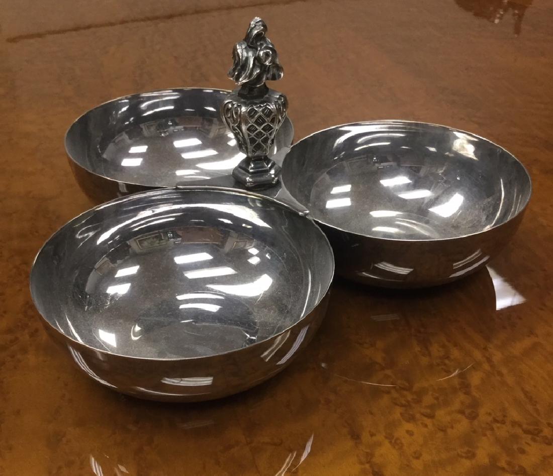 Christolfe Malmaison 3 Part Serving Dish (1 of 1)