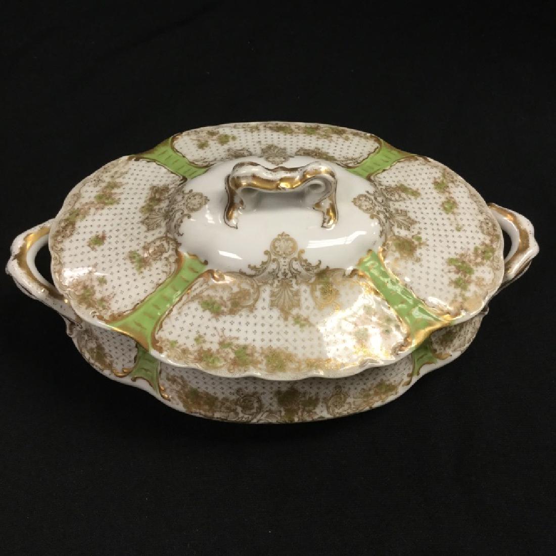 Haviland Limoge China Serving Dish w/ Lid (1 of 8)