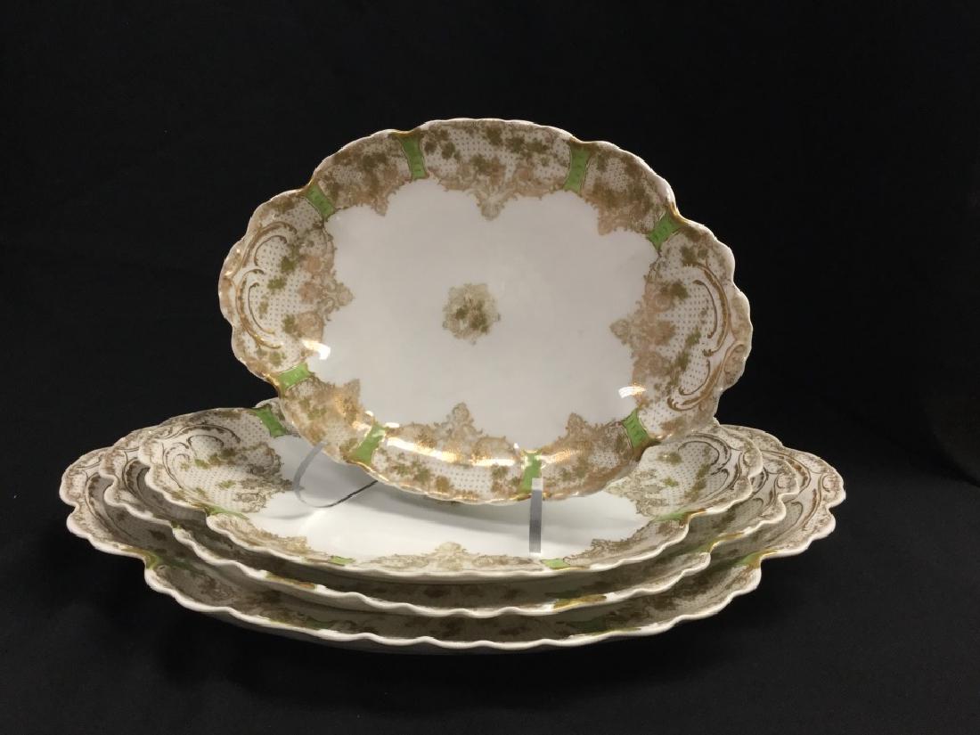 Haviland Limoge Set of Three Serving Trays (1 of 5)