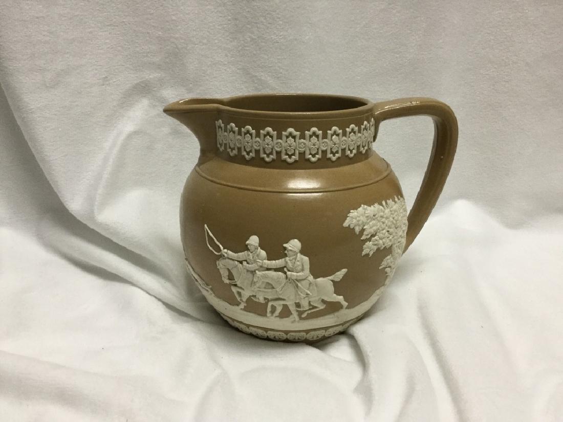 Vintage Copeland Ceramic Hunter Decorative Vase (1 of 5)