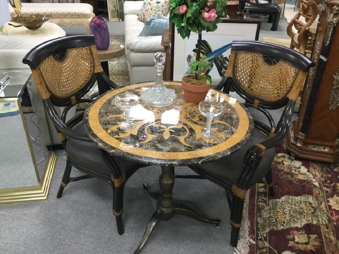 Elegant Artistica Bistro Set with 2 Chairs (1 of 5)