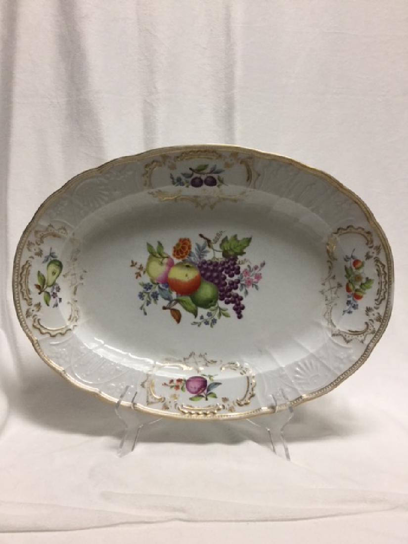 Large Meissen Fish Plate (1 of 2)