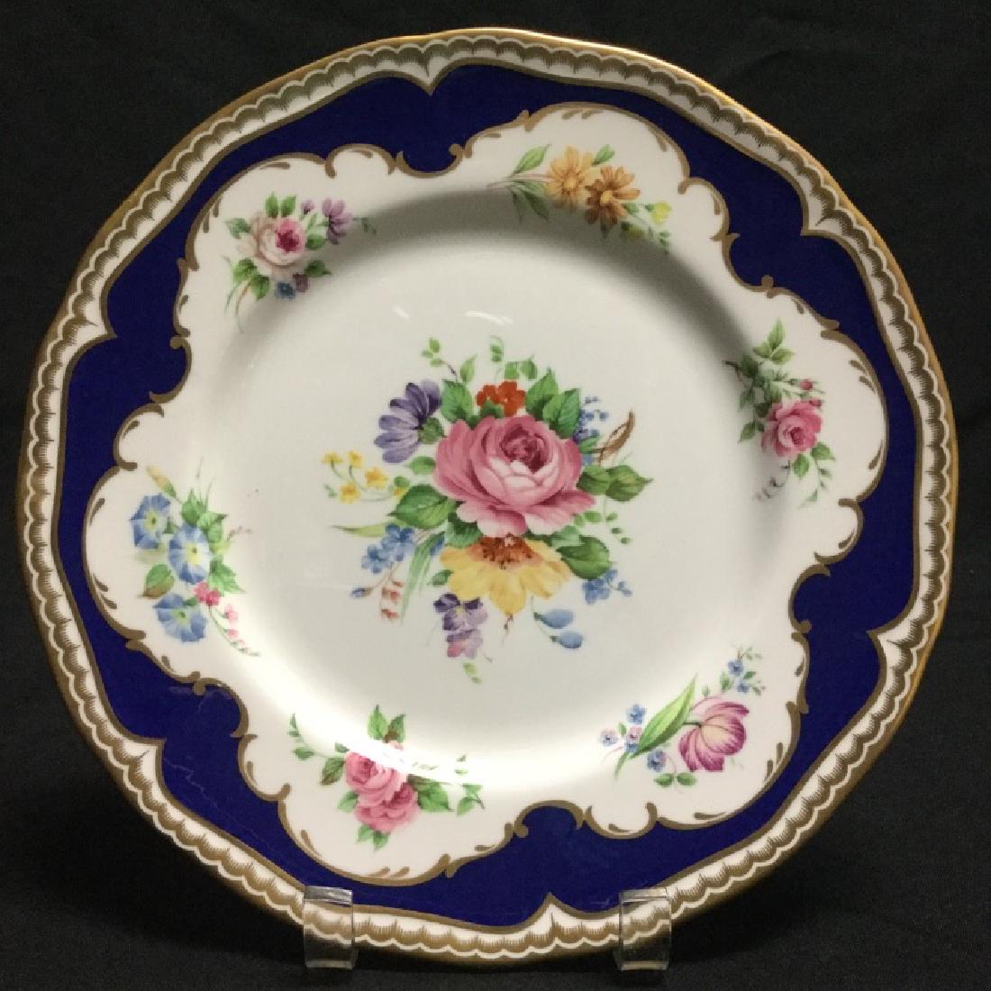 ROYAL WORCESTER "CHARLOTTE" DINNER PLATE (1 of 3)