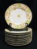10 ANTIQUE LIMOGES HAVILAND DINNER PLATES