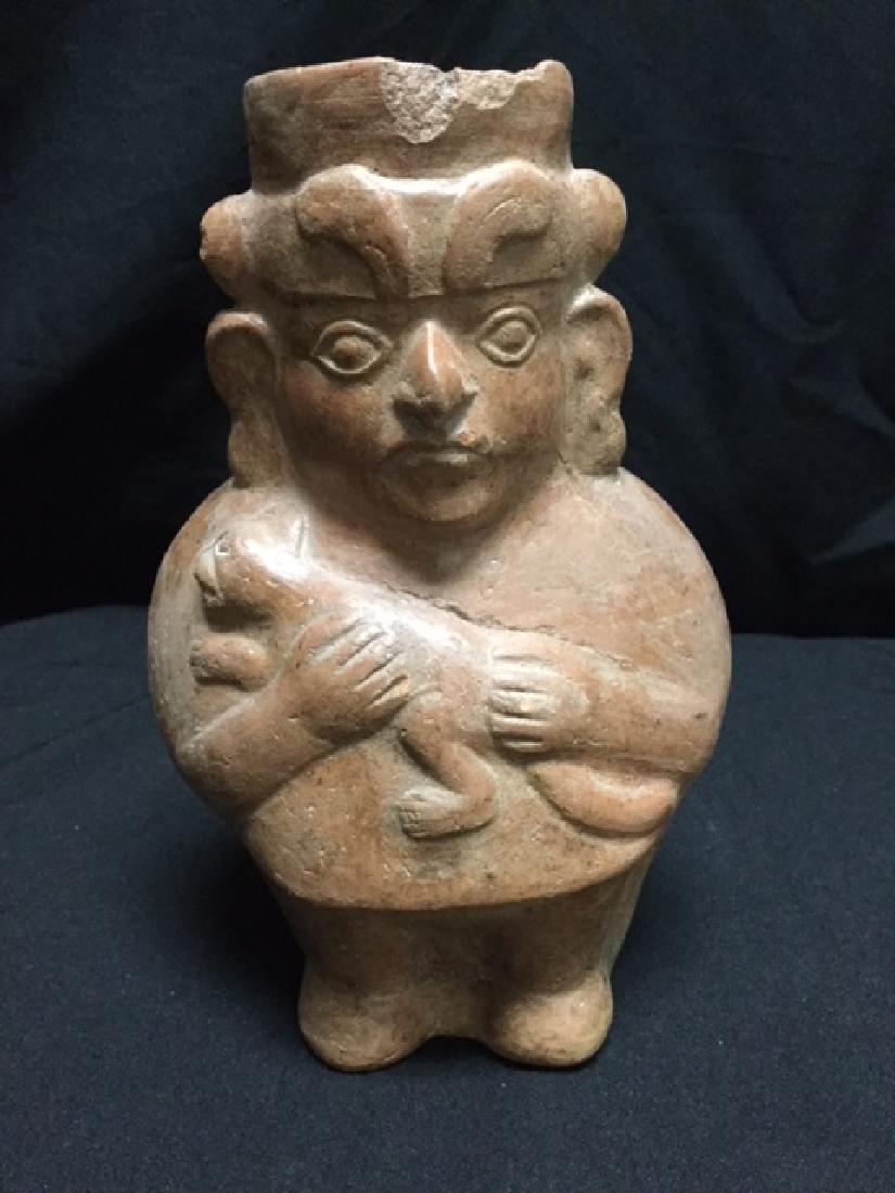PRE-COLUMBIAN TERRA COTTA FIGURE POTTERY (1 of 3)