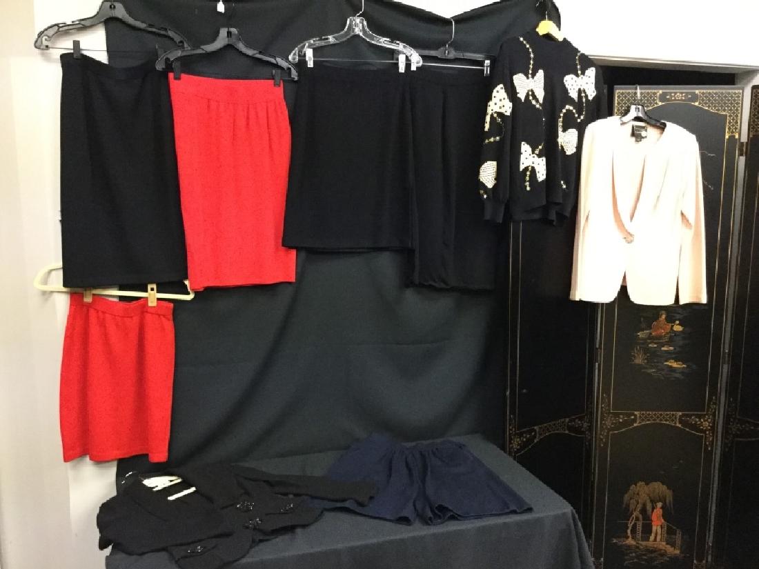 LOT ST JOHN KNITS SWEATER JACKETS SKIRTS SHORTS ++ (1 of 15)