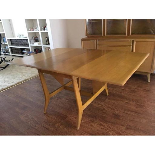 Heywood Wakefield Erfly Leaf Dining Table Heywood Wakefield Erfly Leaf Dining Table