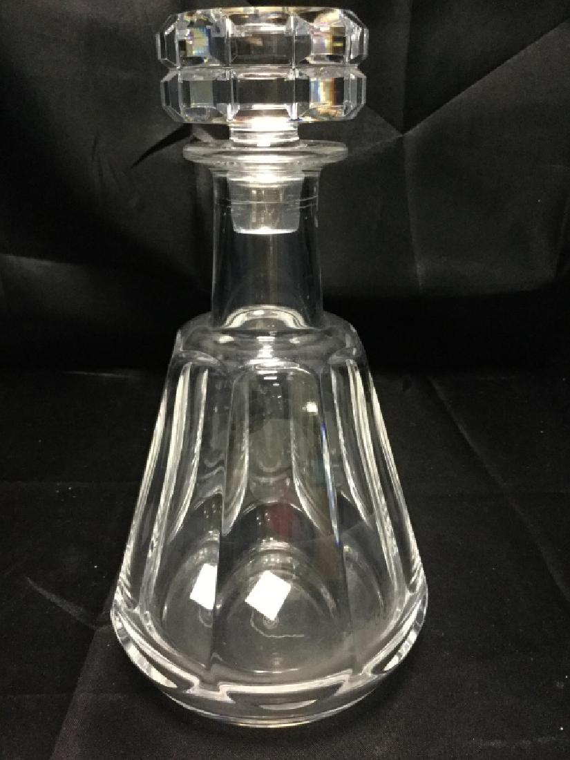 Baccarat Crystal Tallyrand Decanter 9 1/2" TALL (1 of 2)