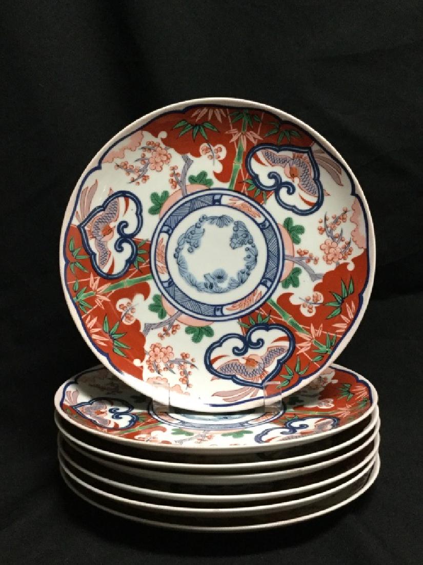 7 "HEIRLOOM" BY GEORGES BRIARD FINE CHINA PLATES (1 of 3)