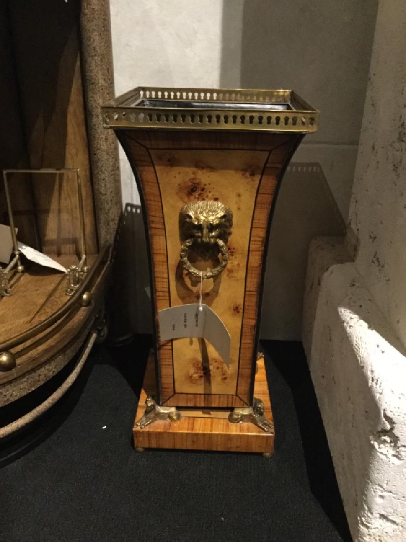 Theodore Alexander Decorative Umbrella Stand/Urn: Brand New Item- Designer Stock Measurements: Width: 9.5in Height: 20.5in Retail $675