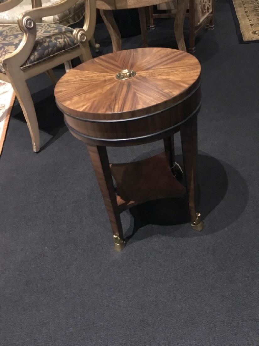 Furniture- Maitland Smith End Table: Brand New Item- Designer Stock Measurements: Width: 16in Height: 22in