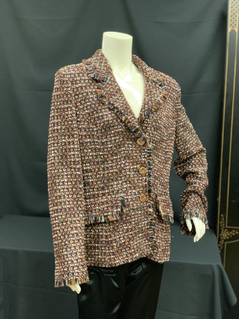 ST JOHN BOUCLE CAPPUCCINO TWEED JACKET 14 (1 of 12)