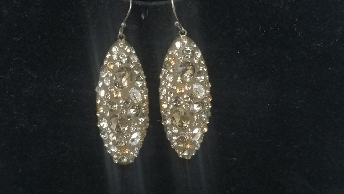 ALEXIS BITTAR CRYSTAL PAVÉ DANGLE EARRINGS (1 of 11)