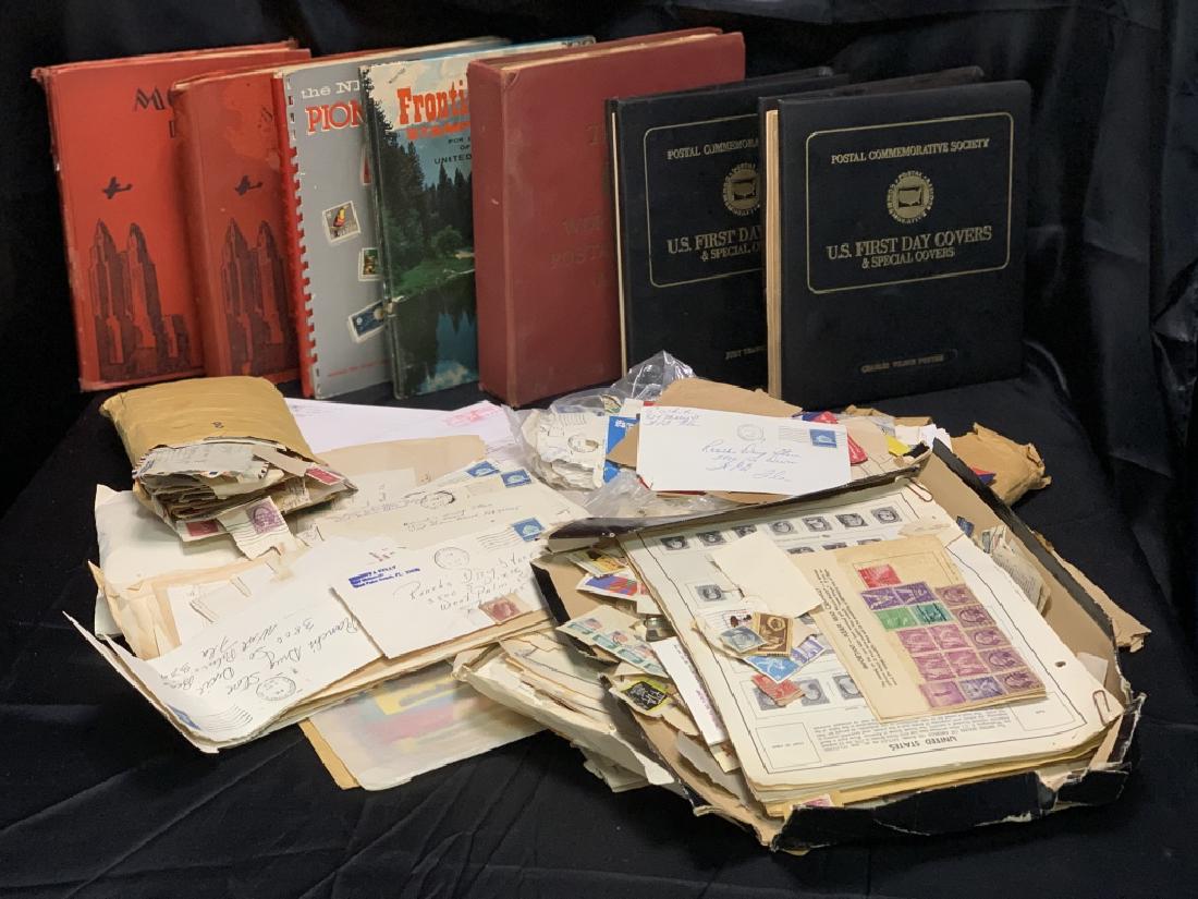 HUGE VINTAGE STAMP POSTAGE COLLECTORS LOT TO SORT (1 of 20)