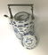 A LATE MING BLUE AND WHITE TEAPOT AND COVER - 4