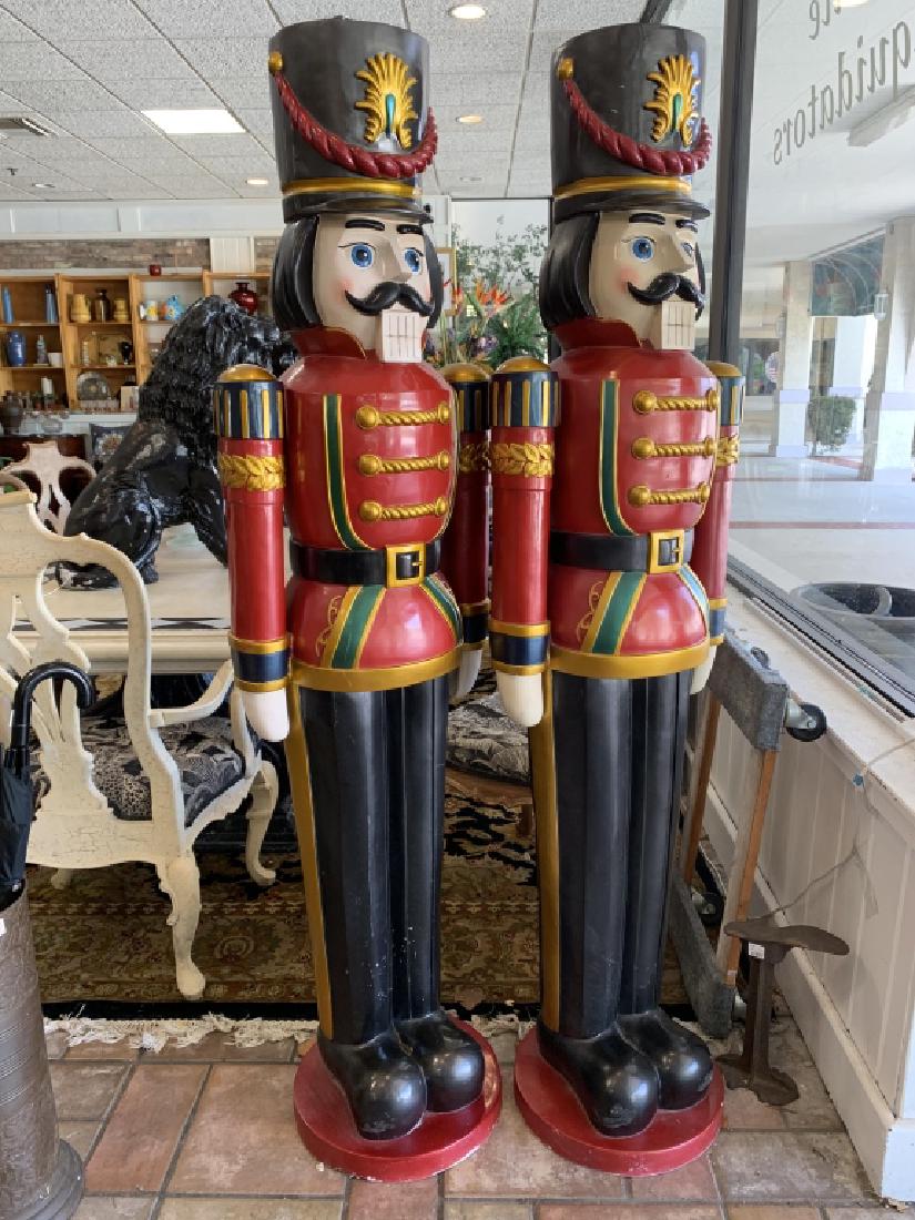 Life size store toy soldier