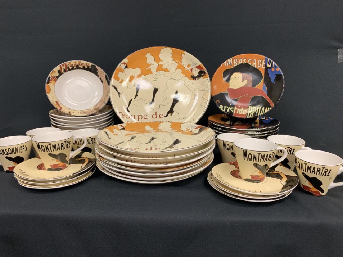 MIKASA  SANGO ART DECO DISH SET (1 of 8)