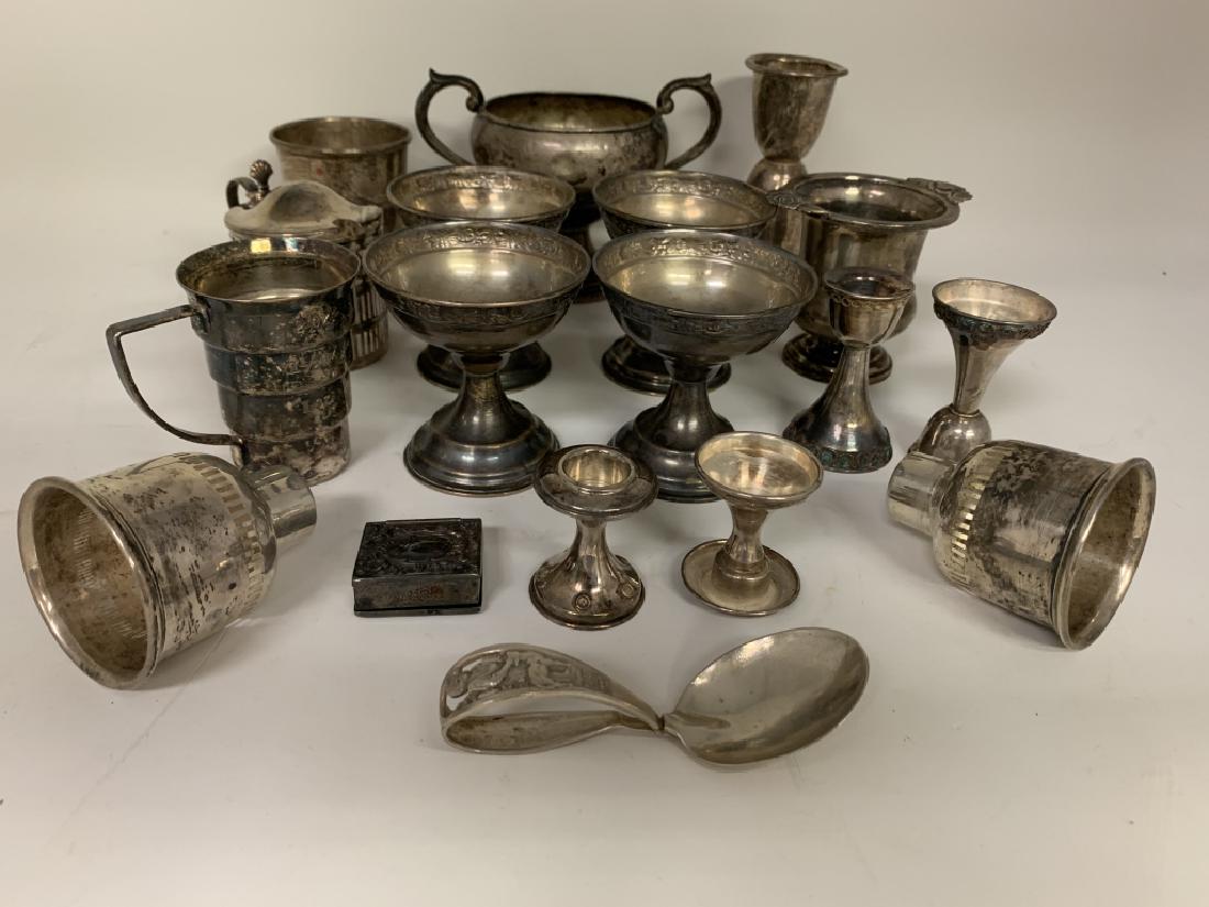 MIXED LOT OF STERLING SILVER- 18 PC (1 of 6)